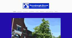 Desktop Screenshot of greenburgheleven.org